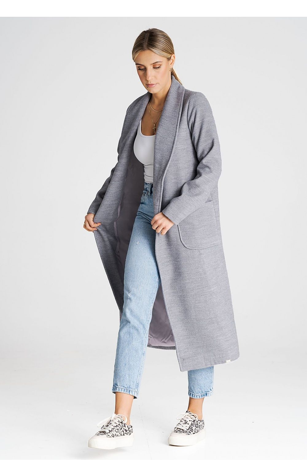 Manteau gris Joëlle